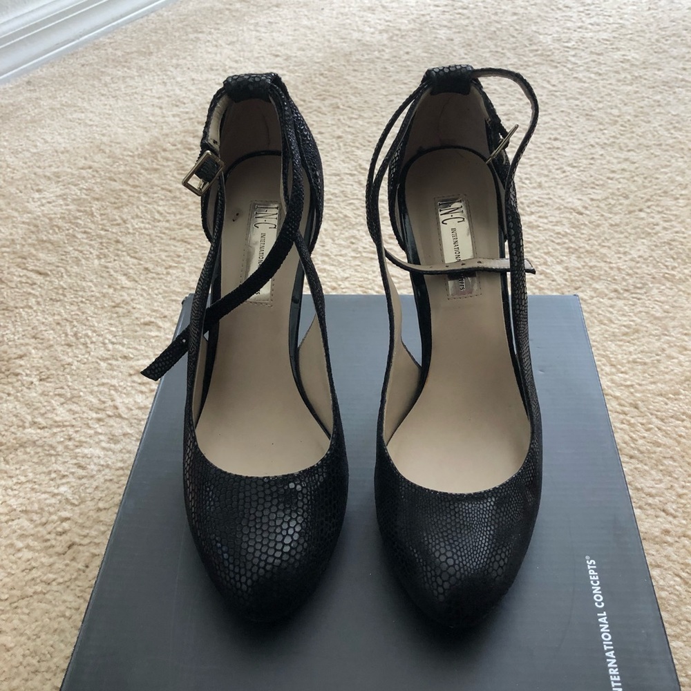 Inc black sexy heels.